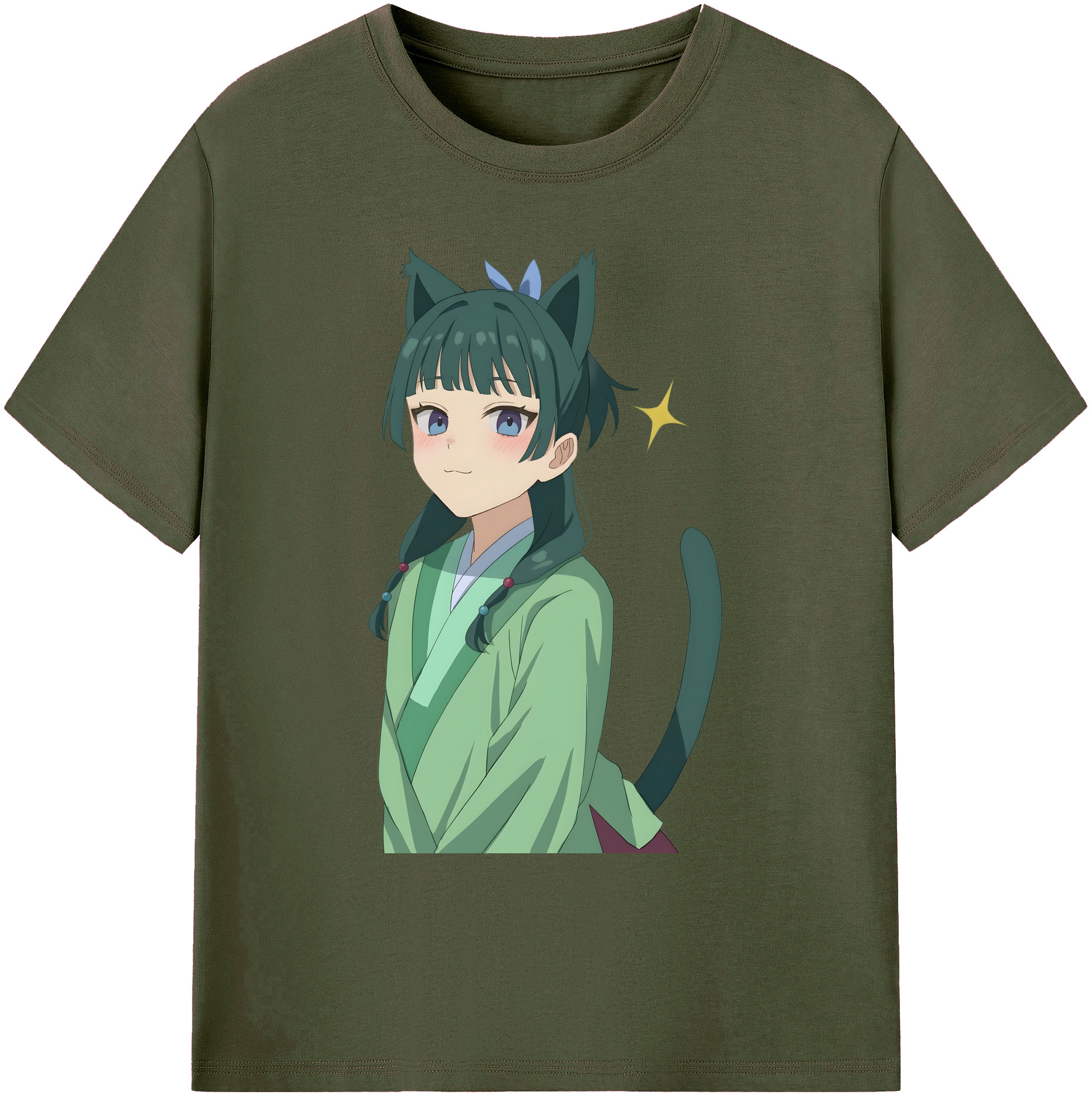 （画像用） 薬屋のひとりごと The Apothecary Diaries 綿100％ メンズ半袖Tシャツ｜肌触りやわらか＆通気性